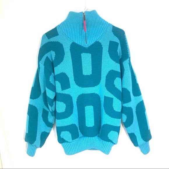 True vintage retro SOS Redline fully insulated half zip - Picture 4 of 10